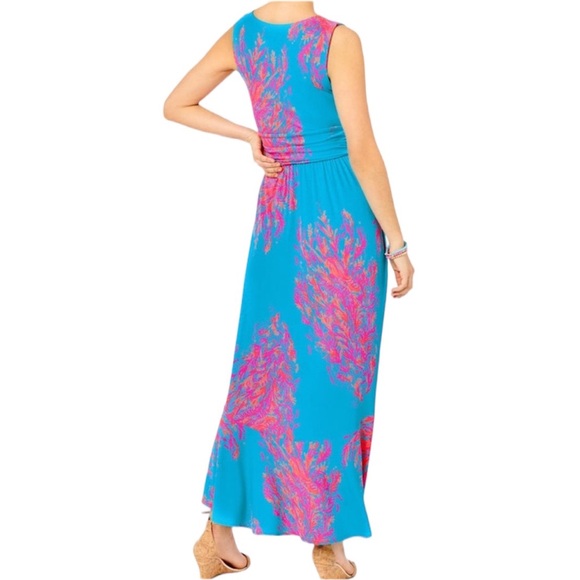 Lilly Pulitzer Moana Wrap Maxi Dress 🪸 - Picture 2 of 15